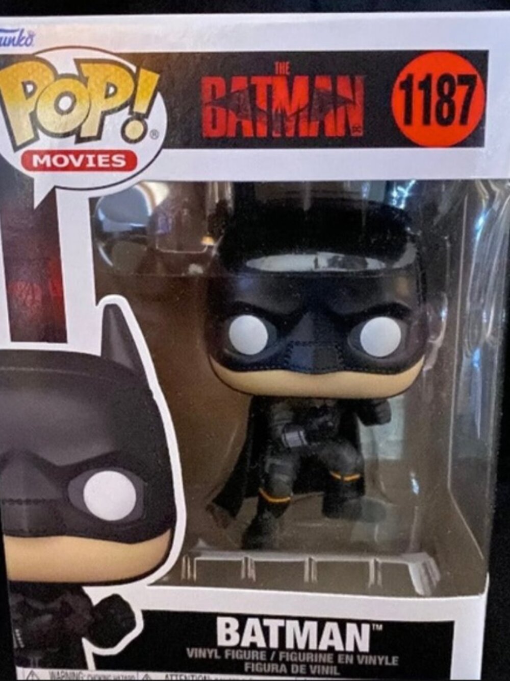 Funko Pop Batman #1187 The Batman New in Box NIB Collectible Rare HTF Gift